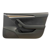 TESLA MODEL 3  DOOR TRIM - FRONT RIGHT - LEFT HAND DRIVE 1761296-01-A